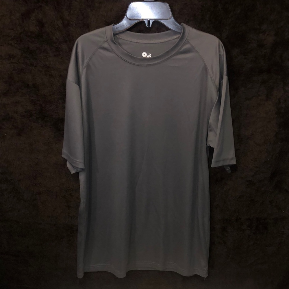 BadgerSport Gray Tee for Him